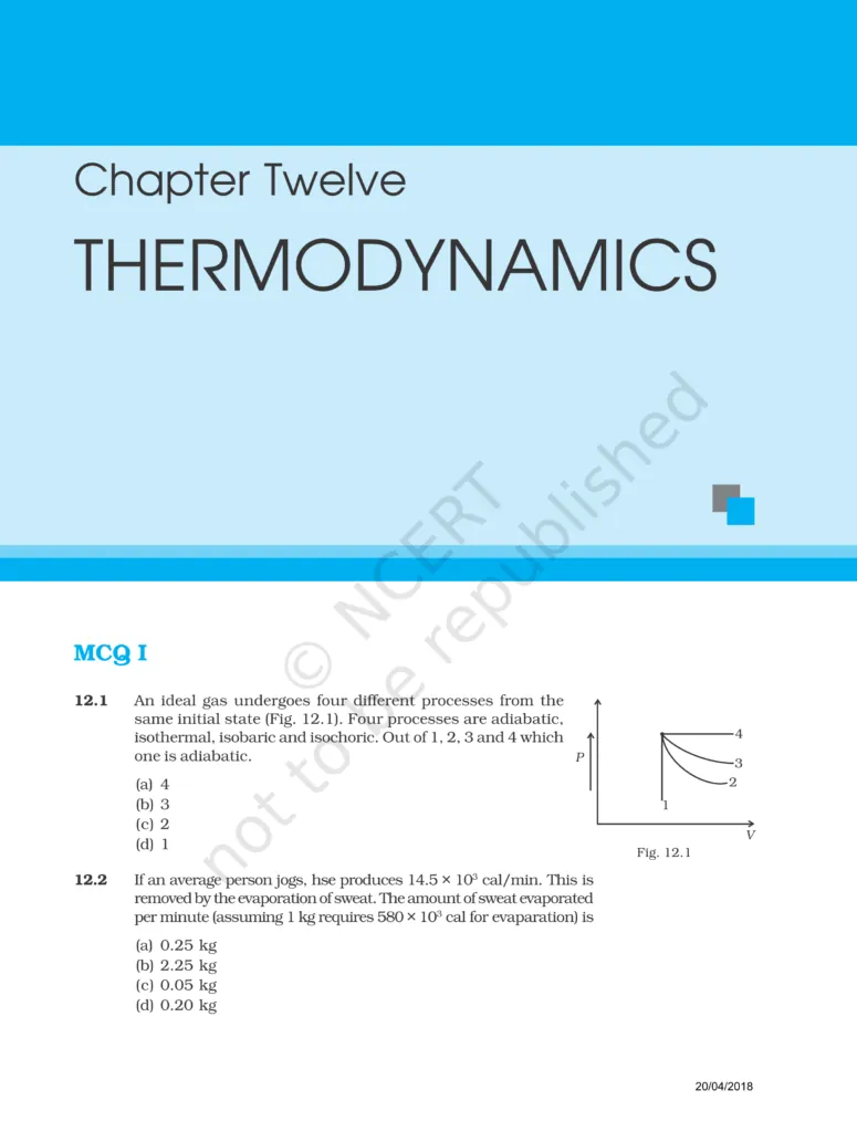NCERT Exemplar Class 11 Physics Chapter 12 Image 1