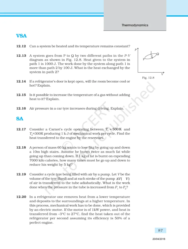 NCERT Exemplar Class 11 Physics Chapter 12 Image 5