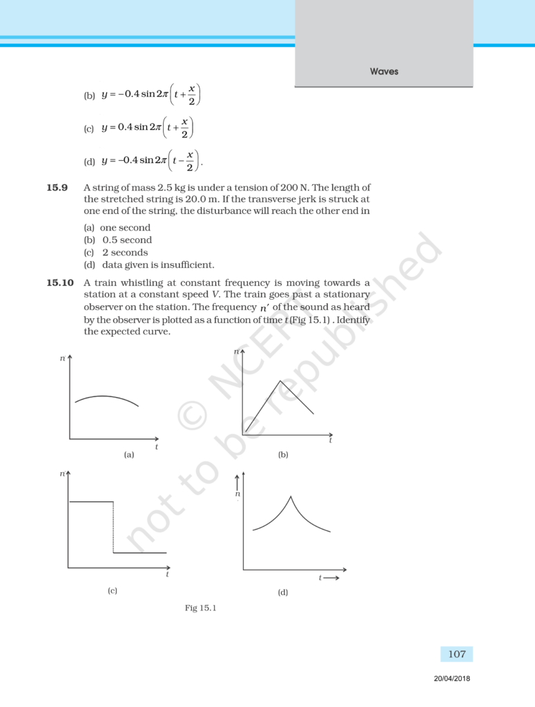 NCERT Exemplar Class 11 Physics Chapter 15 Image 3
