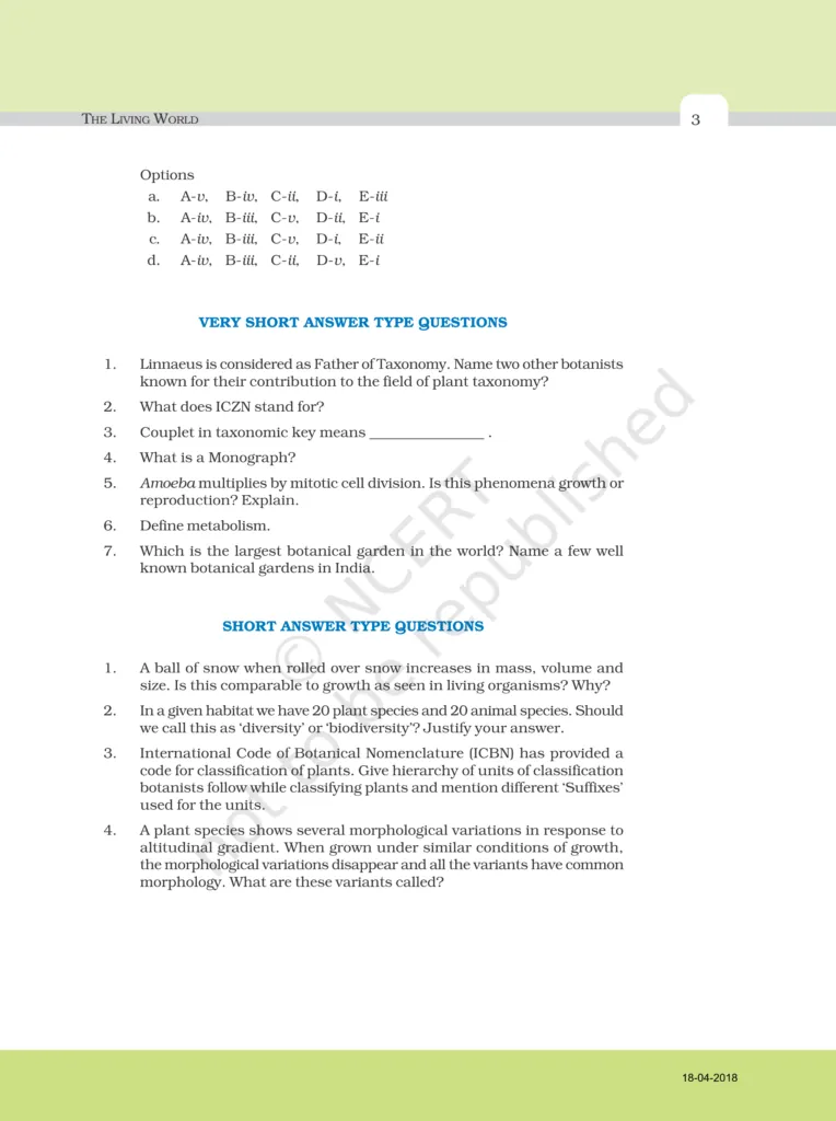 NCERT Exemplar Class 11 Biology Chapter 1 Image 3