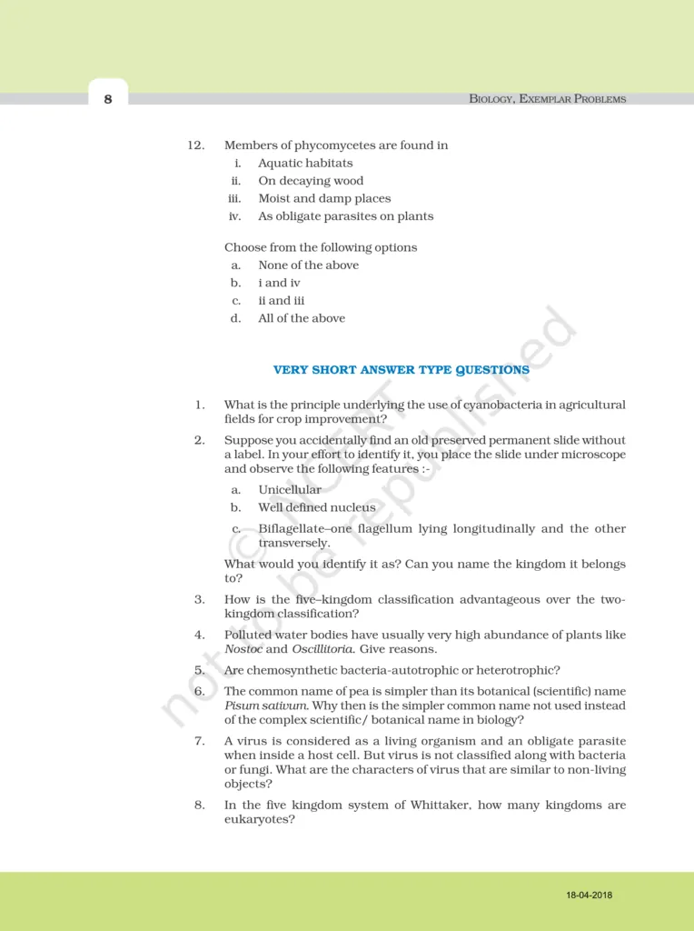 NCERT Exemplar Class 11 Biology Chapter 2 Image 3