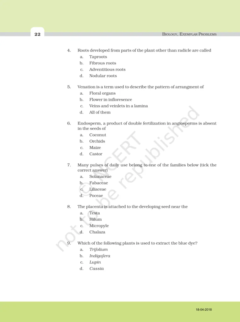 NCERT Exemplar Class 11 Biology Chapter 5 Image 2