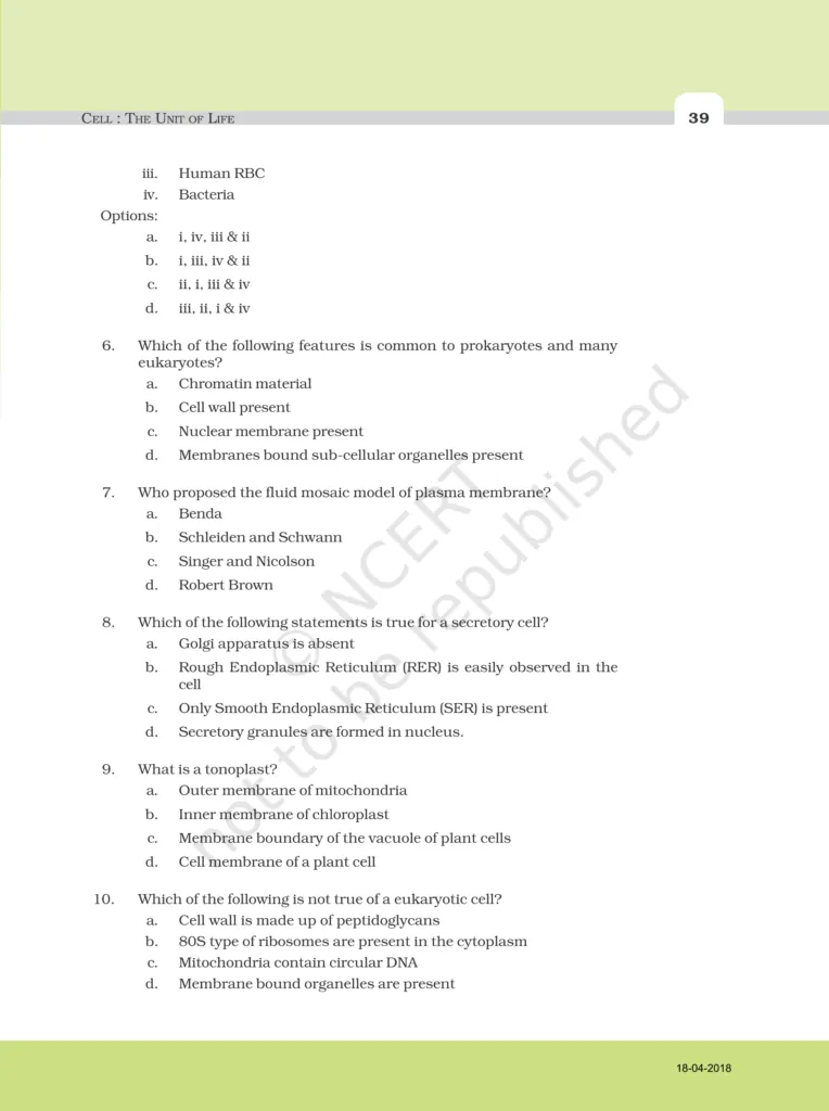 NCERT Exemplar Class 11 Biology Chapter 8 Image 2