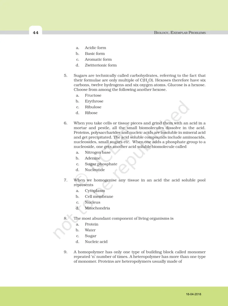 NCERT Exemplar Class 11 Biology Chapter 9 Image 2