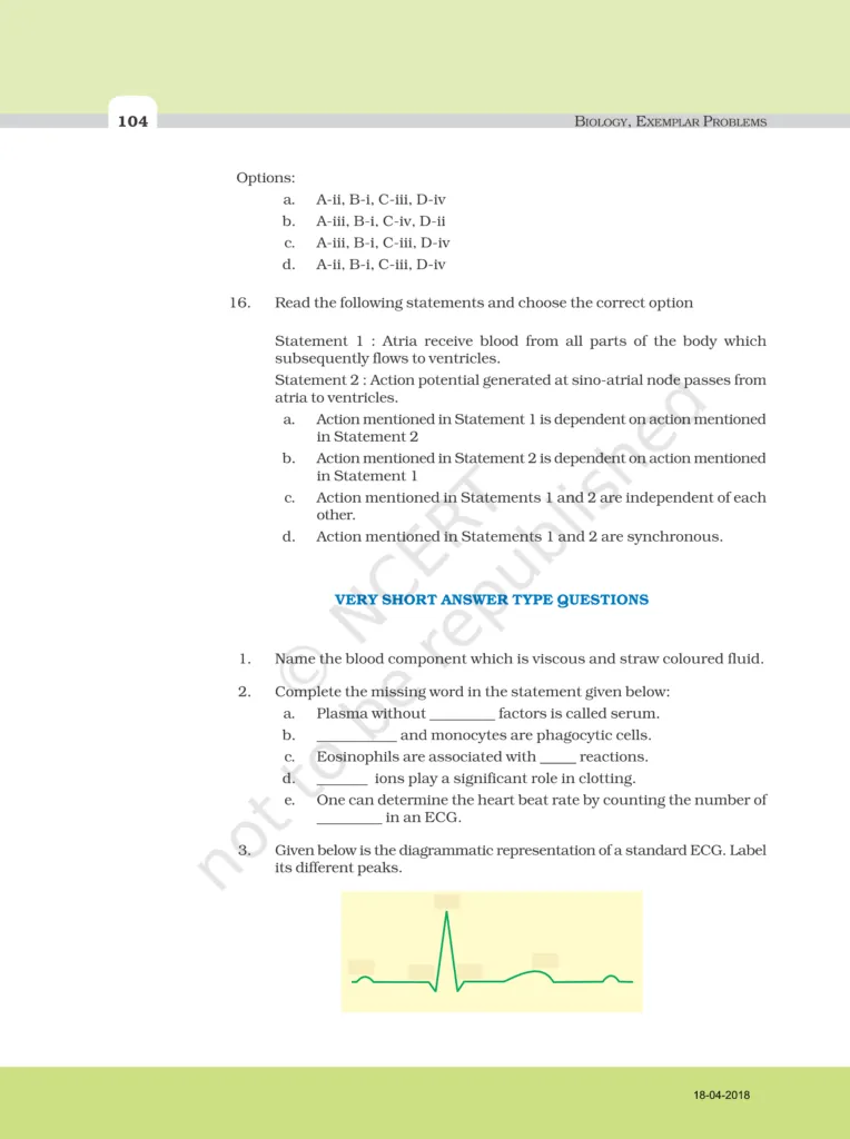 NCERT Exemplar Class 11 Biology Chapter 18 Image 4