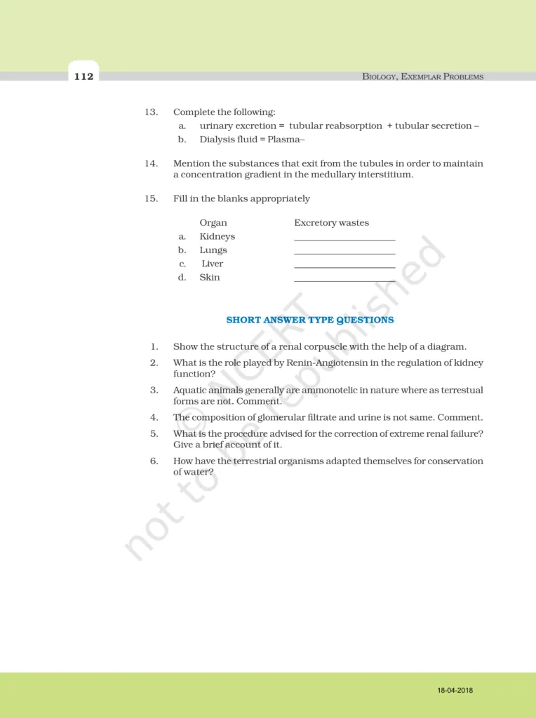 NCERT Exemplar Class 11 Biology Chapter 19 Image 5