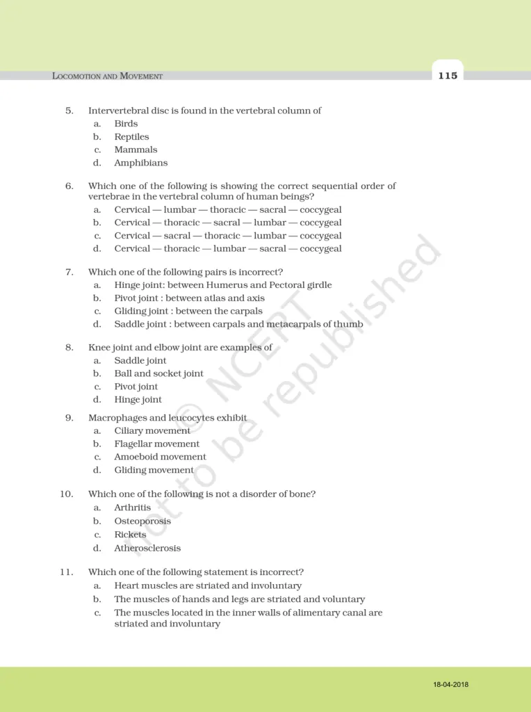 NCERT Exemplar Class 11 Biology Chapter 20 Image 2