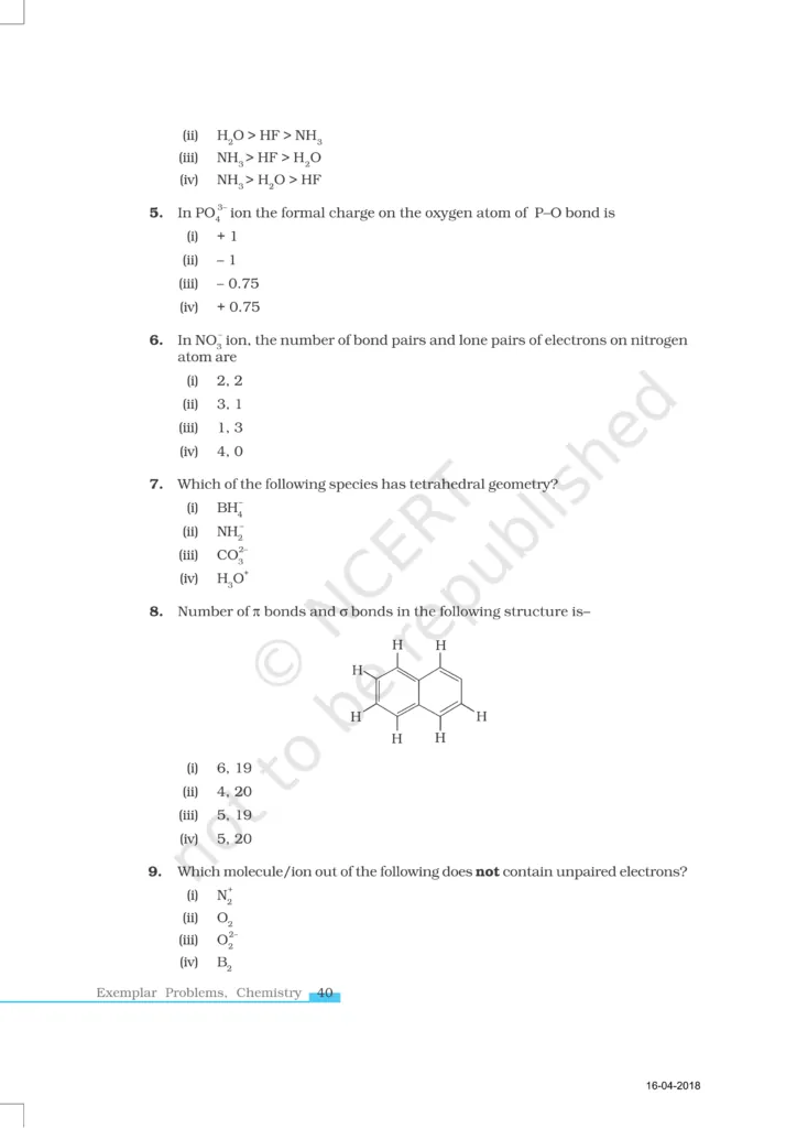 NCERT Exemplar Class 11 Chemistry Chapter 4 Image 2