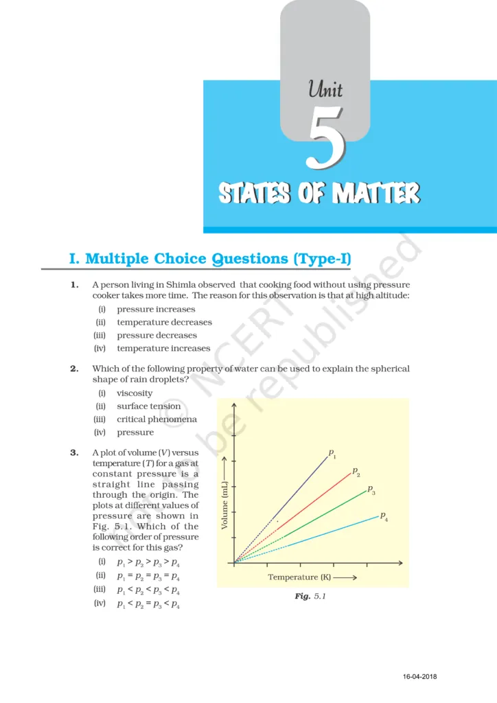 NCERT Exemplar Class 11 Chemistry Chapter 5 Image 1