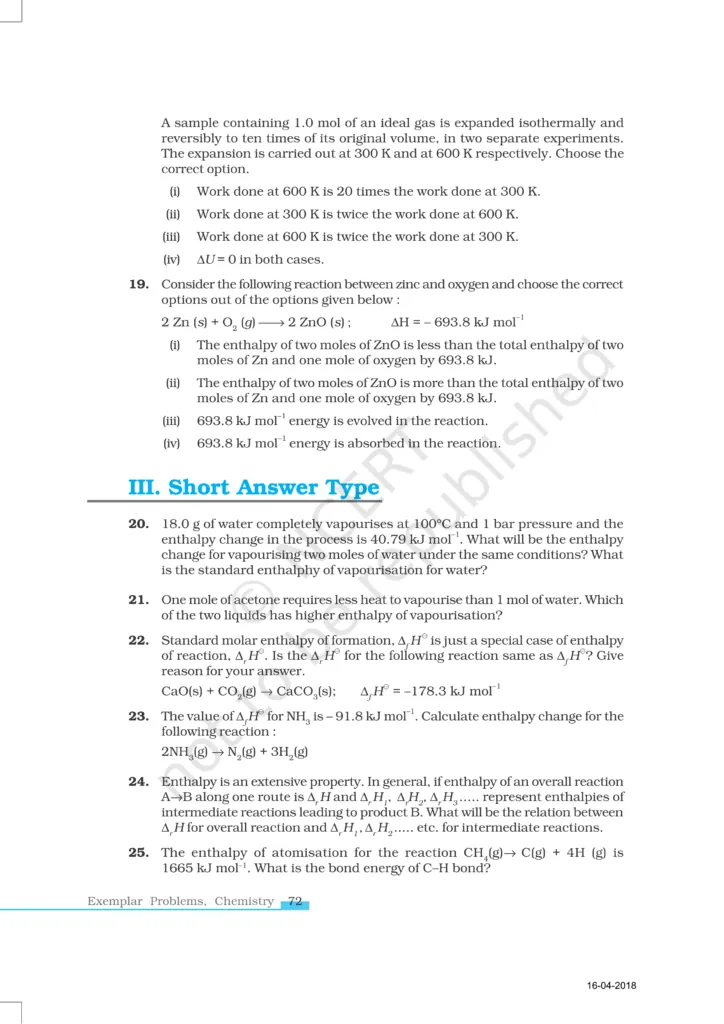 NCERT Exemplar Class 11 Chemistry Chapter 6 image 5