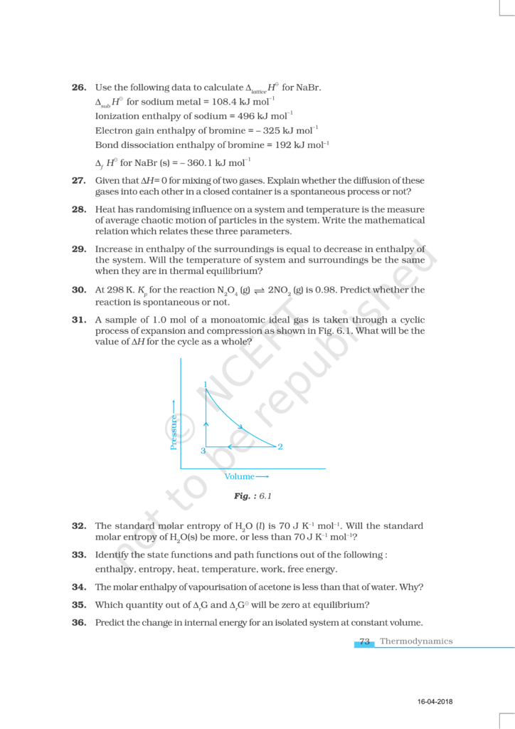 NCERT Exemplar Class 11 Chemistry Chapter 6 image 6