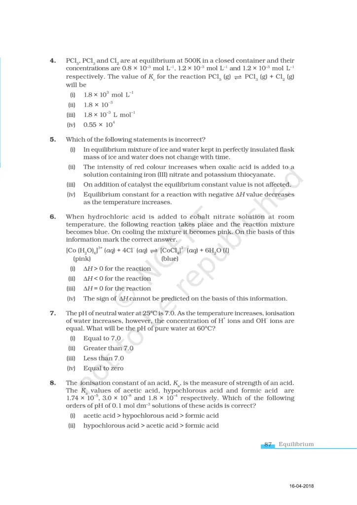 NCERT Exemplar Class 11 Chemistry Chapter 7 image 2