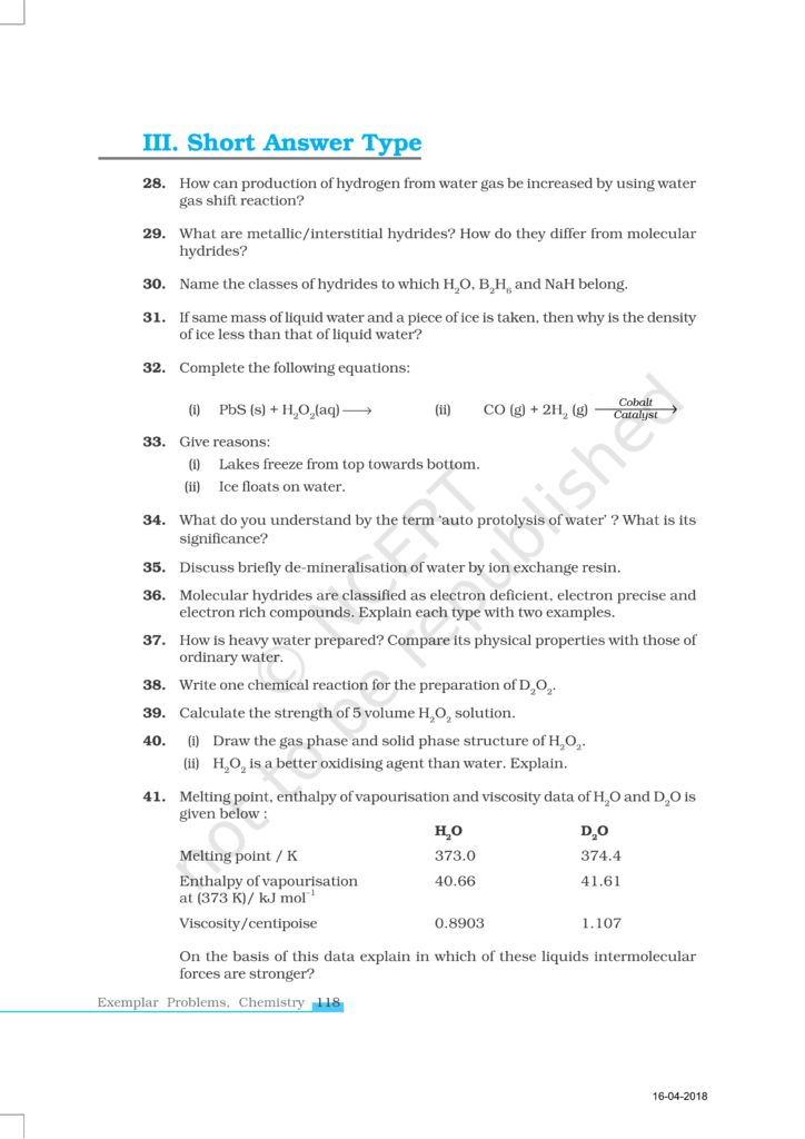 NCERT Exemplar Class 11 Chemistry Chapter 9 Image 6