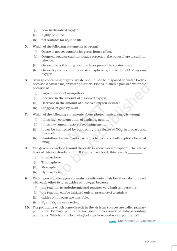NCERT Exemplar Class 11 Chemistry Chapter 14 Image 2