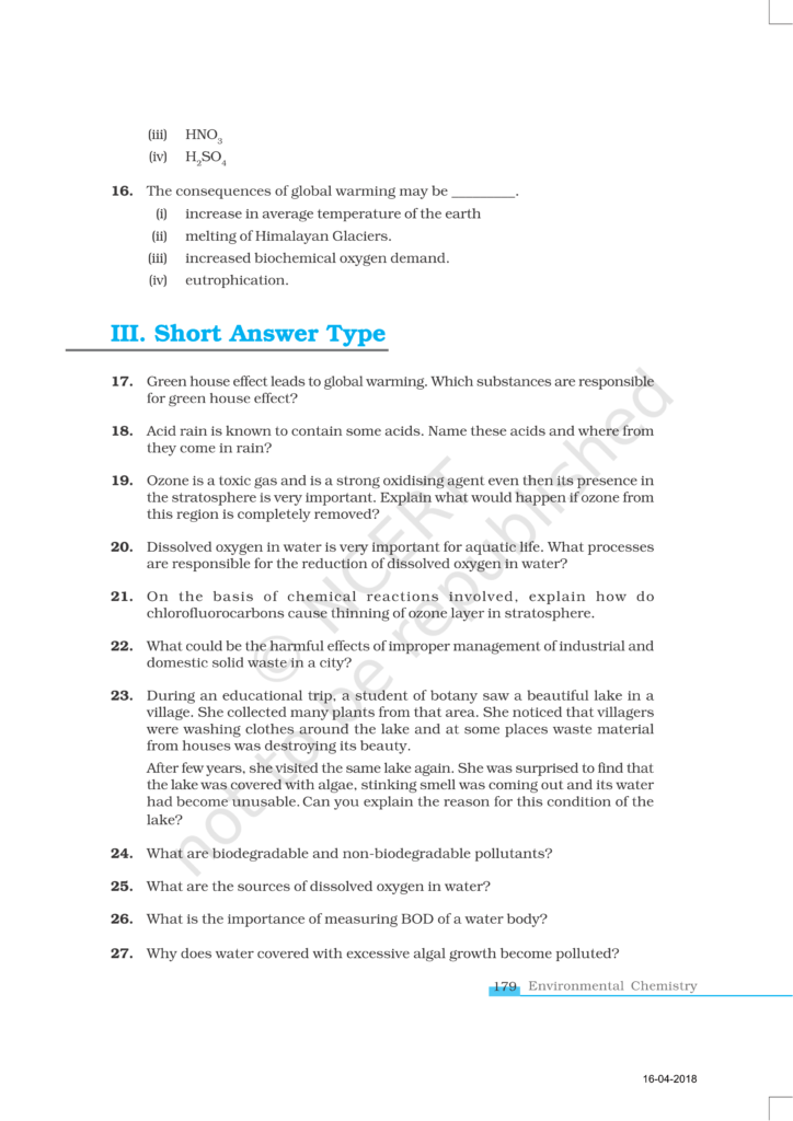 NCERT Exemplar Class 11 Chemistry Chapter 14 Image 4
