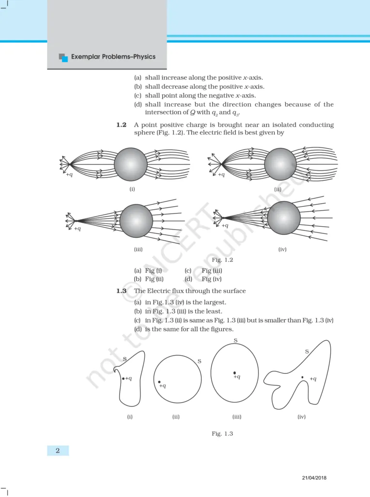 NCERT Exemplar Class 12 Physics Chapter 1 Image 2