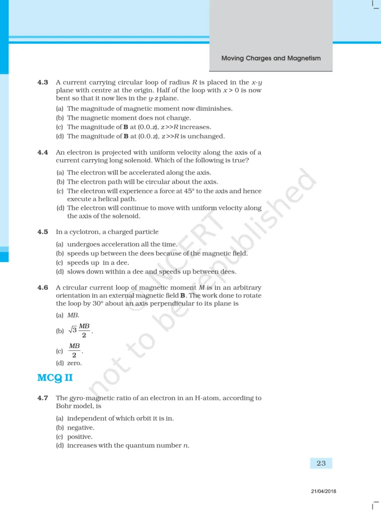 NCERT Exemplar Class 12 Physics Chapter 4 Image 2