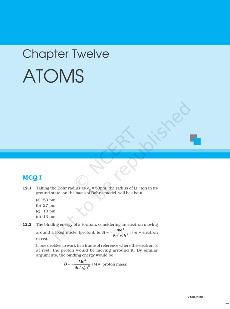 NCERT Exemplar Class 12 Physics Chapter 12 Image 1