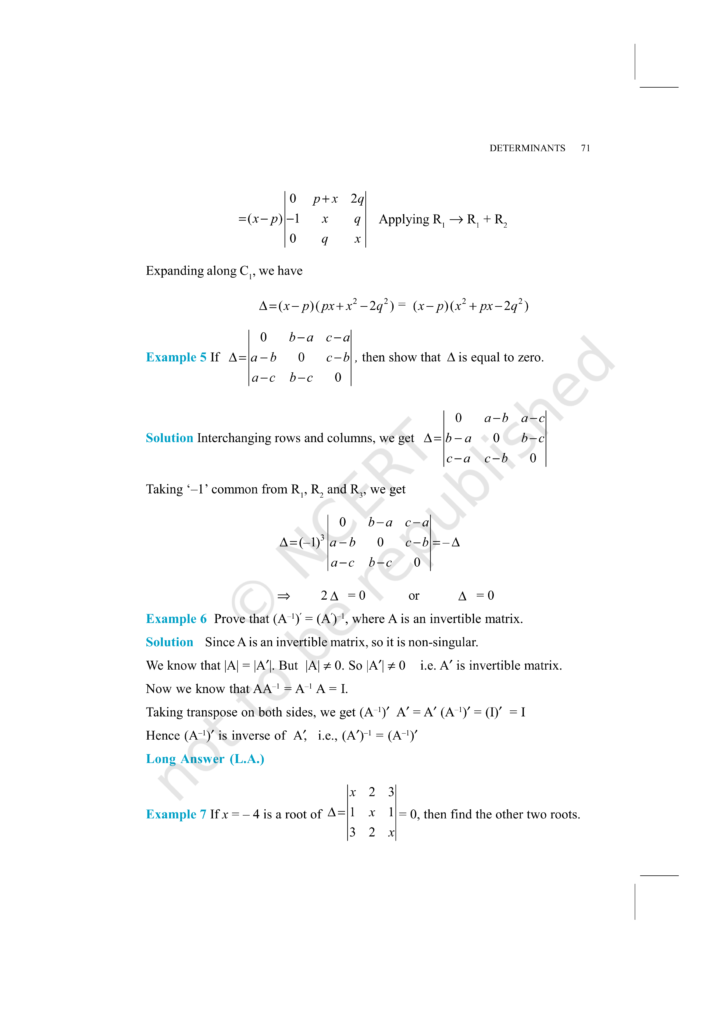 NCERT Exemplar Class 12 Maths Chapter 4 Image 7