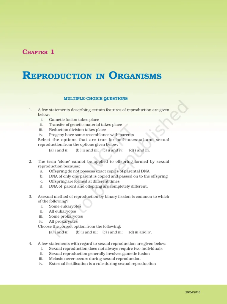 NCERT Exemplar Class 12 Biology Chapter 1 Image 1