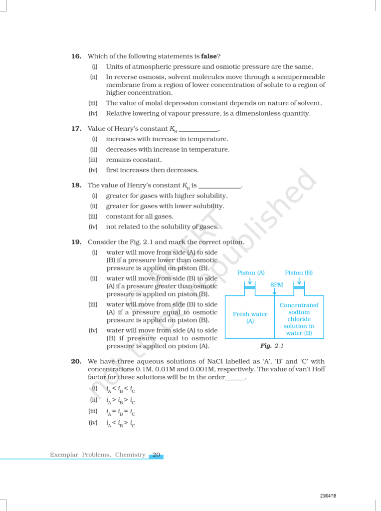 NCERT Exemplar Class 12 Chemistry Chapter 2 Image 4