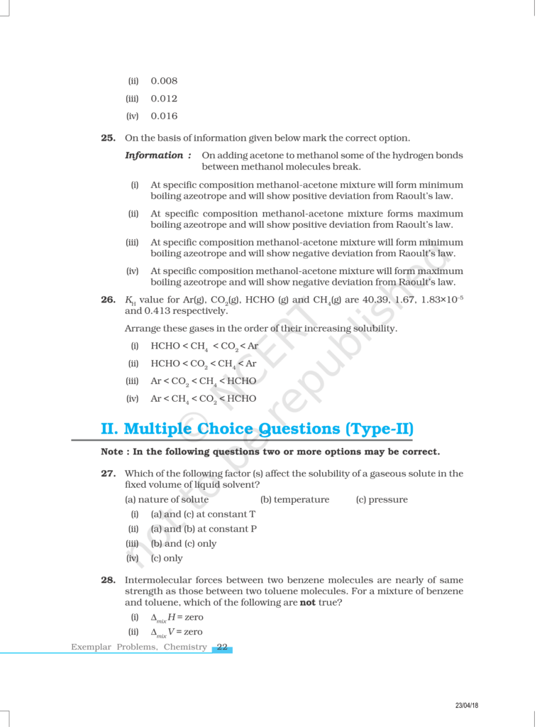 NCERT Exemplar Class 12 Chemistry Chapter 2 Image 6