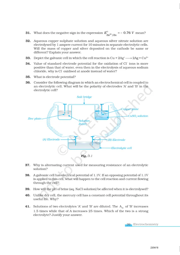 NCERT Exemplar Class 12 Chemistry Chapter 3 Image 7
