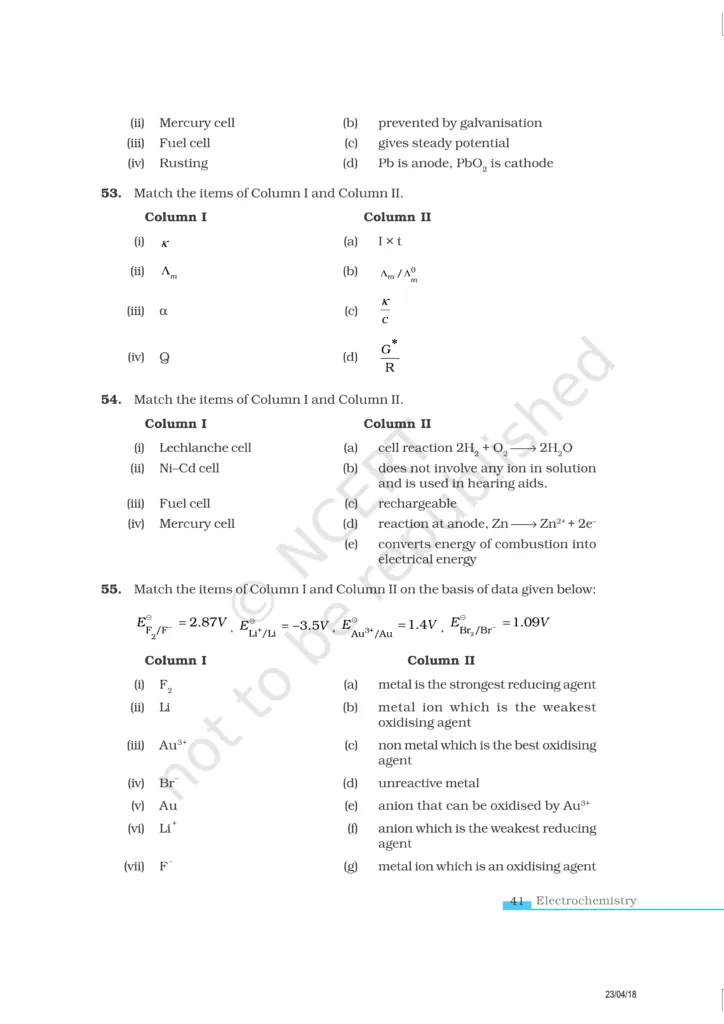 NCERT Exemplar Class 12 Chemistry Chapter 3 Image 9