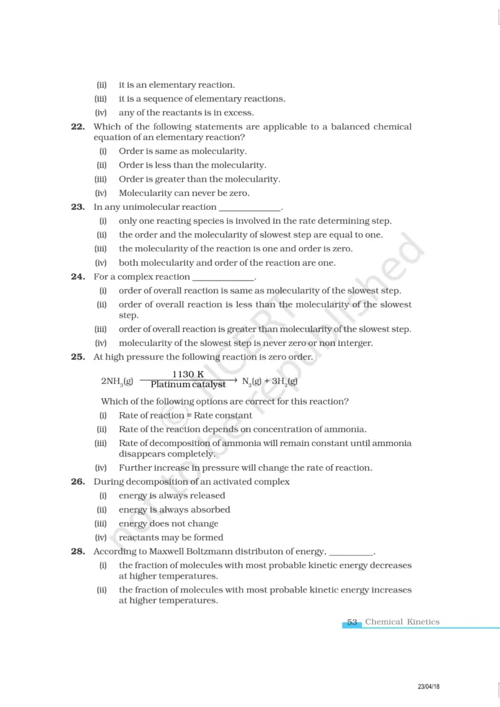 NCERT Exemplar Class 12 Chemistry Chapter 4 Image 7