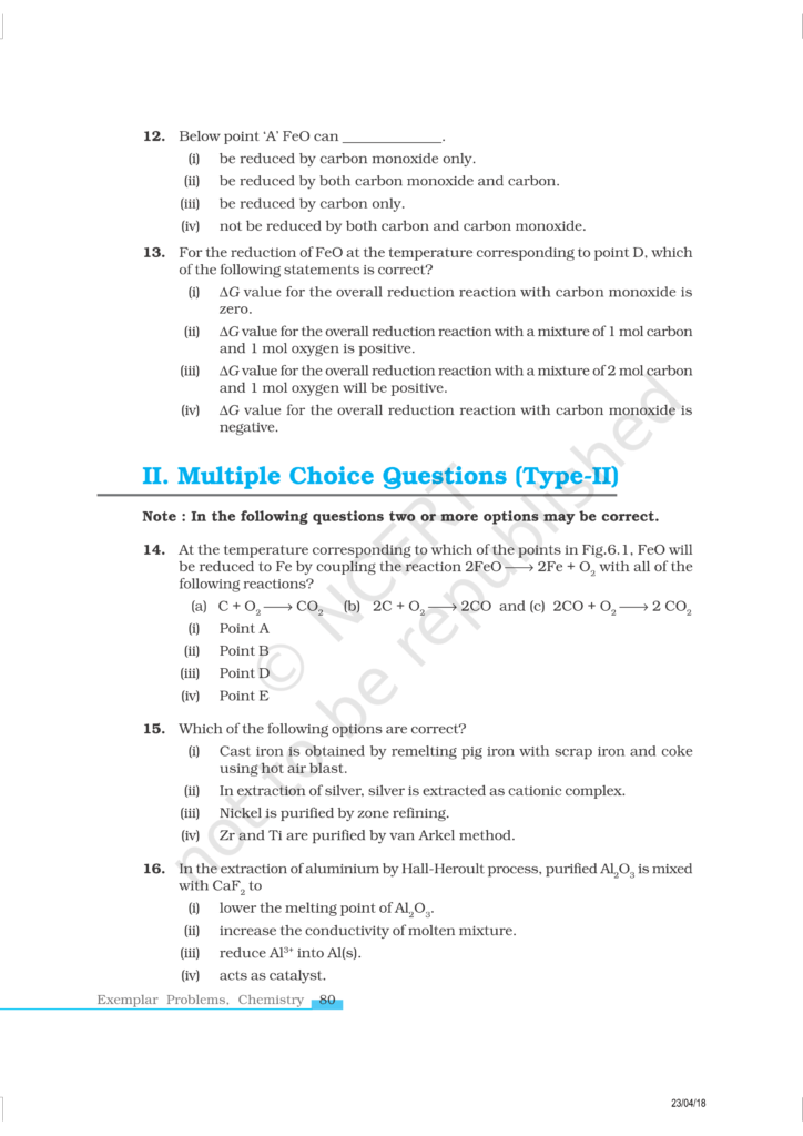 NCERT Exemplar Class 12 Chemistry Chapter 6 Image 4
