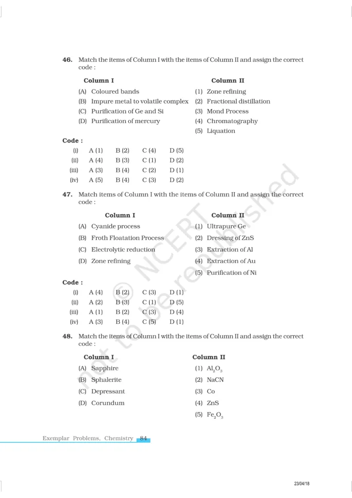 NCERT Exemplar Class 12 Chemistry Chapter 6 Image 8