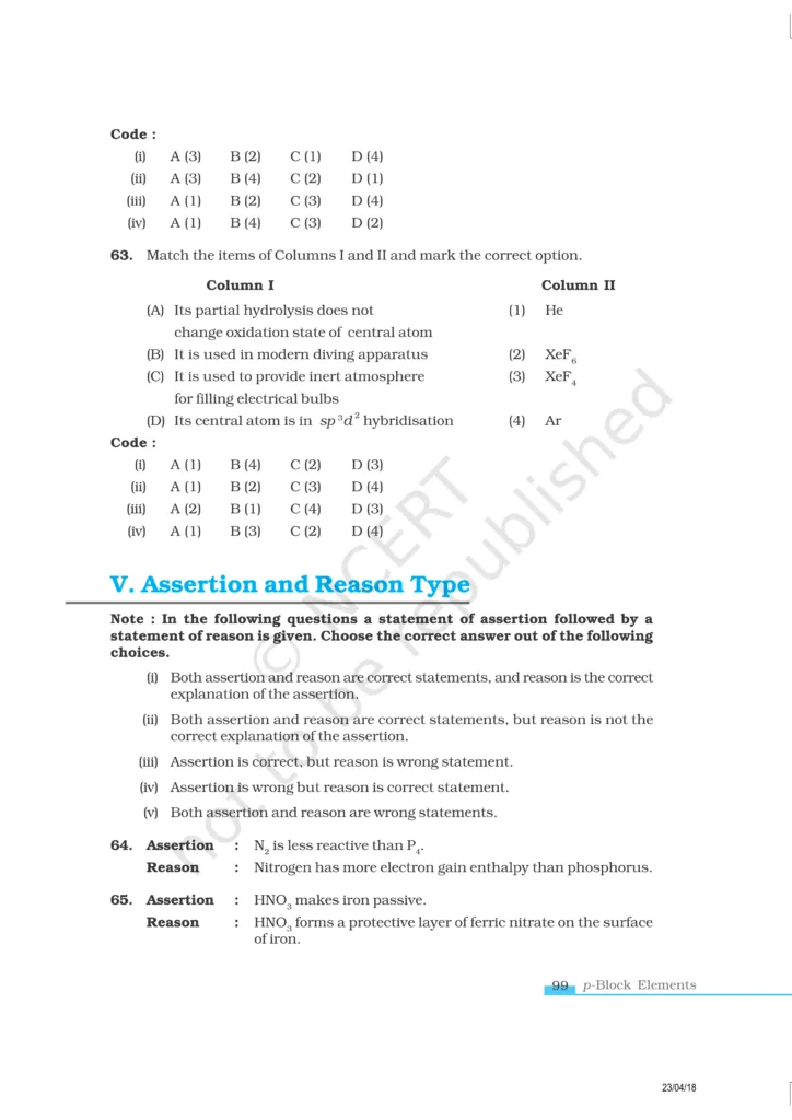 NCERT Exemplar Class 12 Chemistry Chapter 7 Image 10