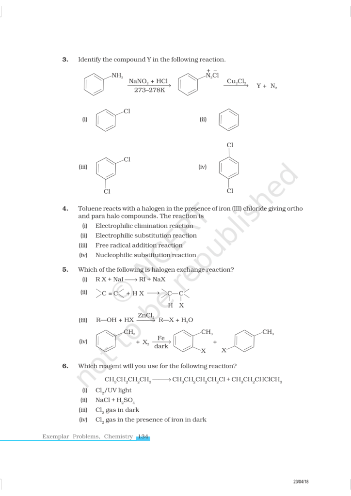 NCERT Exemplar Class 12 Chemistry Chapter 10 Image 2