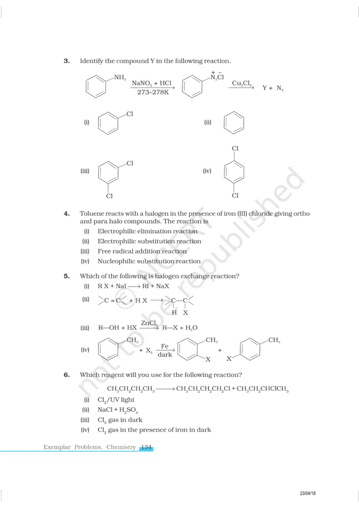 NCERT Exemplar Class 12 Chemistry Chapter 10 Image 2