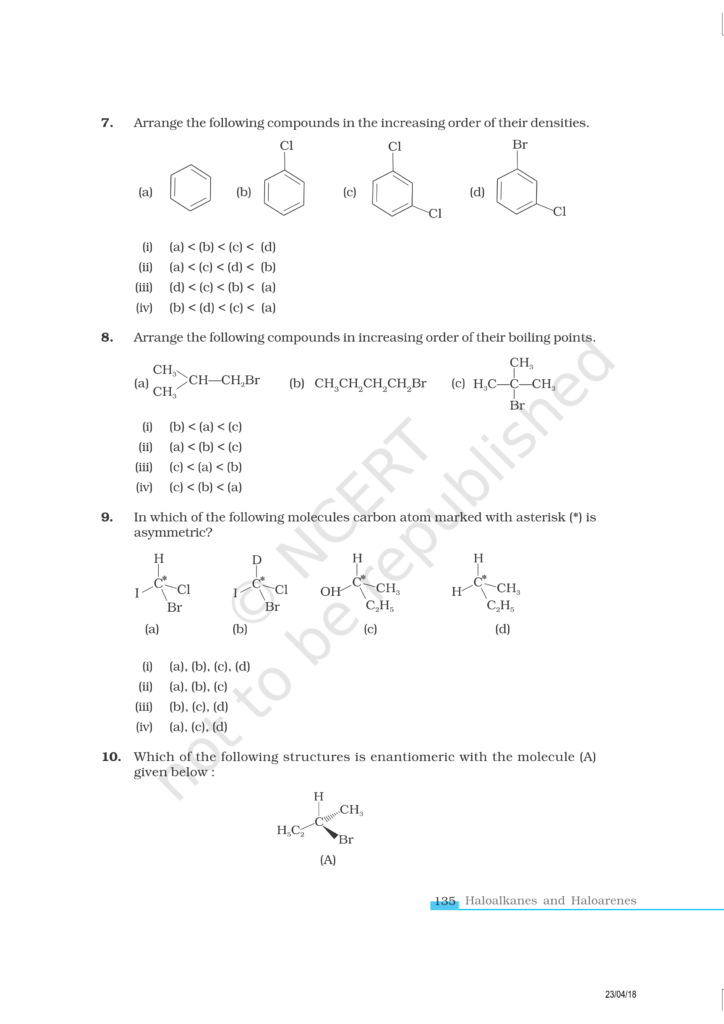 NCERT Exemplar Class 12 Chemistry Chapter 10 Image 3