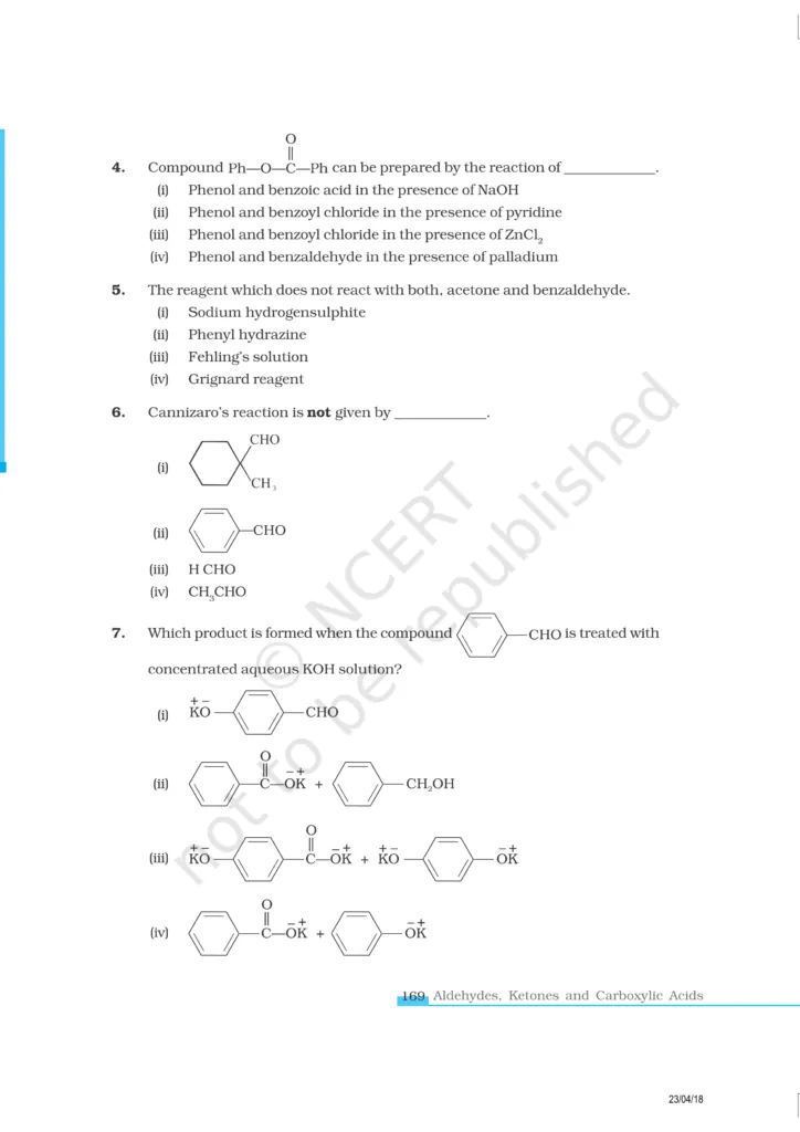 NCERT Exemplar Class 12 Chemistry Chapter 12 Image 2