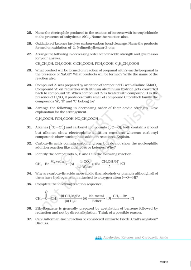 NCERT Exemplar Class 12 Chemistry Chapter 12 Image 6
