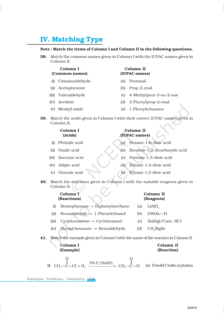 NCERT Exemplar Class 12 Chemistry Chapter 12 Image 7