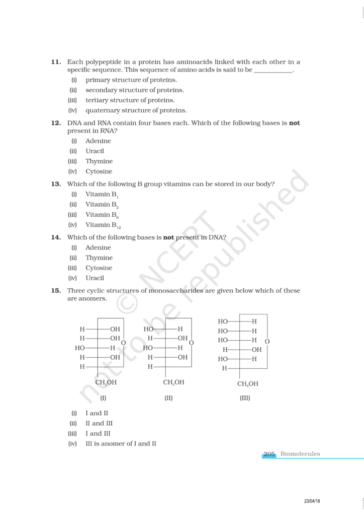 NCERT Exemplar Class 12 Chemistry Chapter 14 Image 4