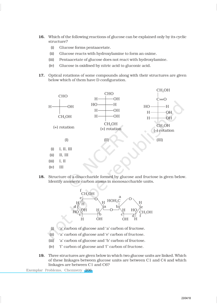 NCERT Exemplar Class 12 Chemistry Chapter 14 Image 5