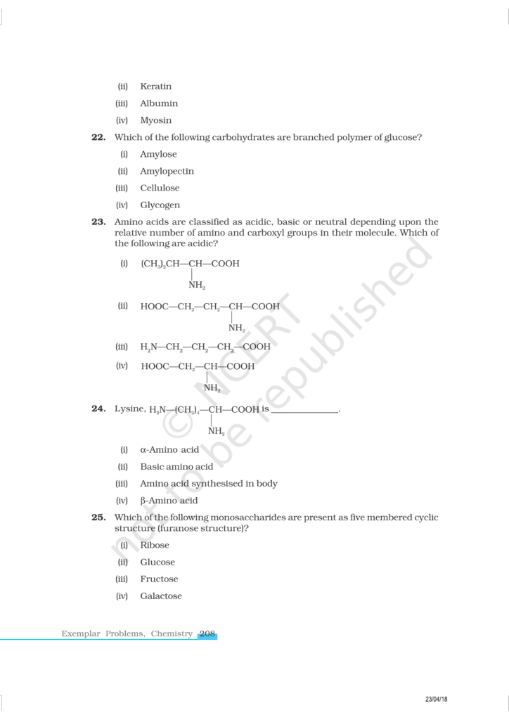 NCERT Exemplar Class 12 Chemistry Chapter 14 Image 7