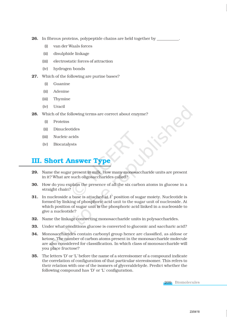 NCERT Exemplar Class 12 Chemistry Chapter 14 Image 8