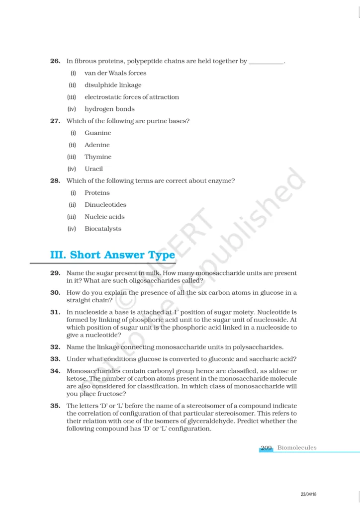 NCERT Exemplar Class 12 Chemistry Chapter 14 Image 8