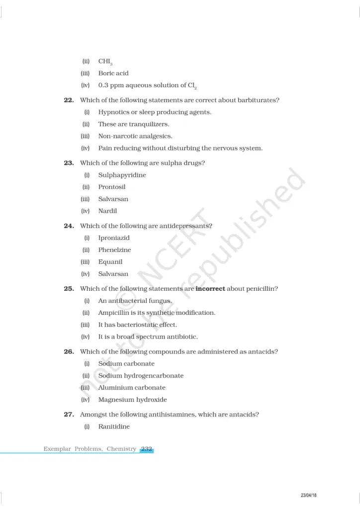 NCERT Exemplar Class 12 Chemistry Chapter 16 Image 5