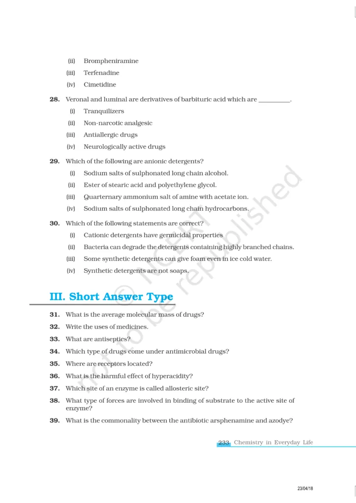 NCERT Exemplar Class 12 Chemistry Chapter 16 Image 6