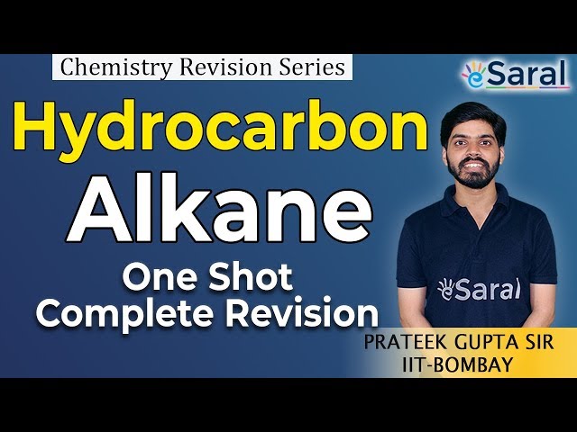 Hydrocarbon Alkanes | Organic Chemistry | Quick Revision | Class 11, JEE & NEET | Prateek Sir