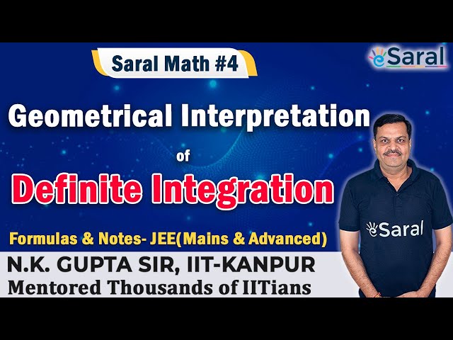 Geometrical Interpretation of Definite Integral | For CBSE class 12th & JEE(Mains & Advanced)