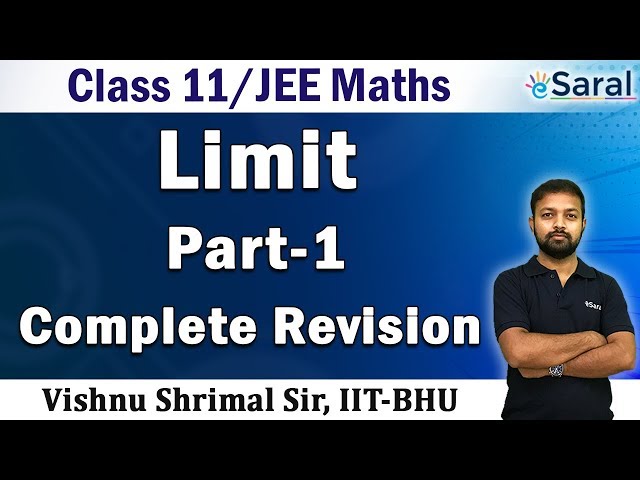 Limits (Part - 1) | Maths Revision Series | Class 11, JEE (Main + Advanced)