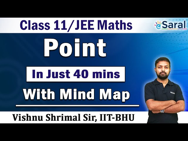 Point Complete with Mind Map | Maths Revision Series | Class 11, JEE (Main + Advanced)