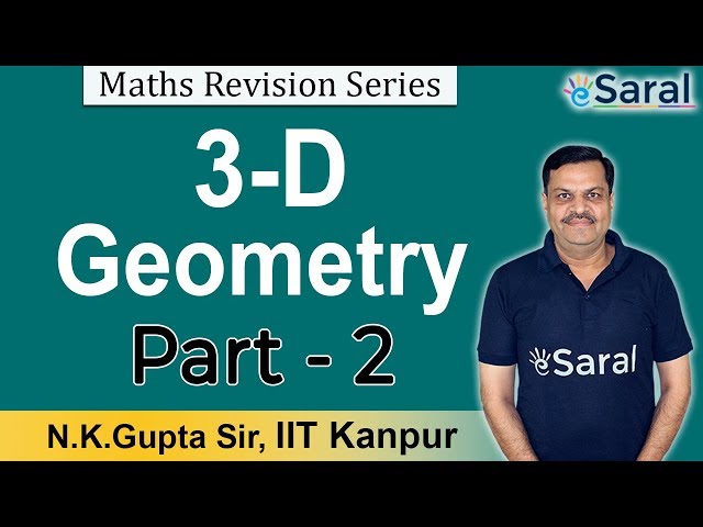 3D Geometry - Part 2 | Quick Revision | All Formulae & Key Points | Class 12, JEE | N.K. Gupta Sir